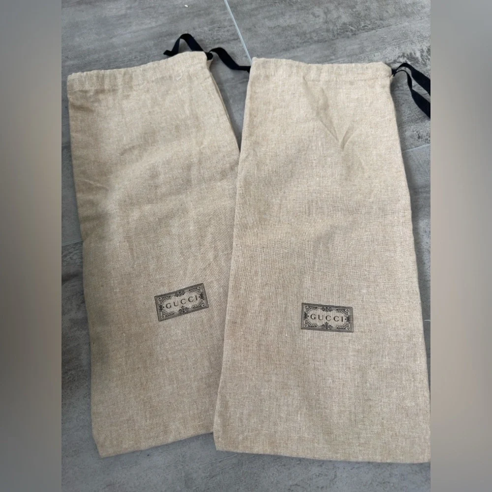 Gucci Blondie GG Logo Leather Thong Flip Flop Flat Sandals Shoes Size 7 NWT - Picture 7 of 16